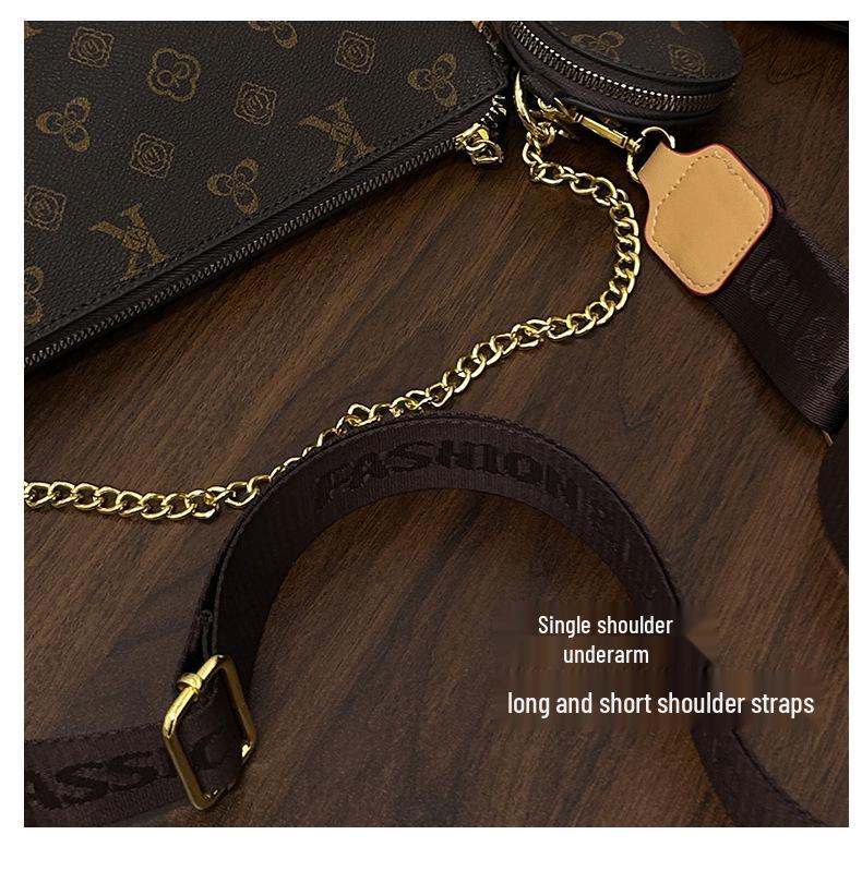 2025 Women's All-Season Versatile Monogram Crossbody Shoulder Bag