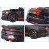 Maisto Scale Diecast Model Car 2020 Ford Mustang Shelby GT500 Black Special Not Catalog Model Finished 31388 1/18 (Limited Edition, Color, Included) -