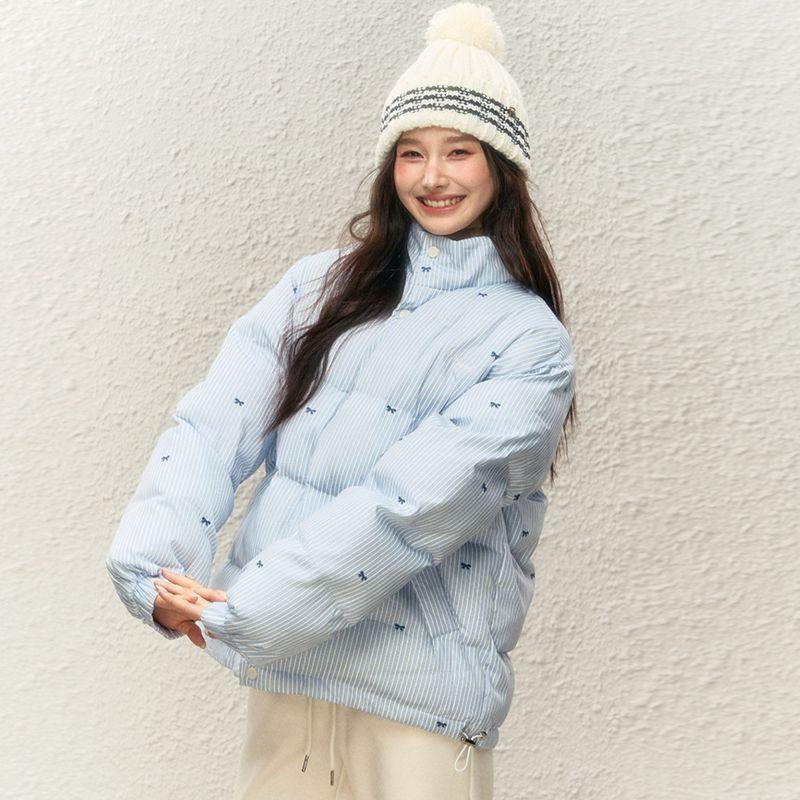 Women's New Winter Jackets Thickened Short Niche Stand-up Collar Padded Jacket Women's Coat