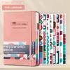 Cross-border A5 Password Notebook with Letter Labels for Account and Website Management