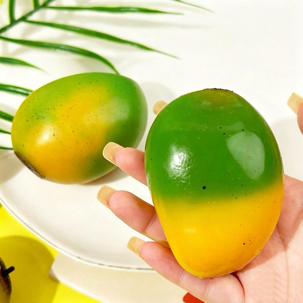 כדור מיקרופייבר חדש משנה טמפרטורה מנגו קראנץ' סקווישי כדור להקלה על לחץ צעצוע פידג'ט ללחיצה ASMR צעצוע הרפיה דקומפרסיה מתנה