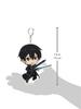 Sword Art Online DekaPuniKore! Keychain (with stand) Kirito [Aincrad]