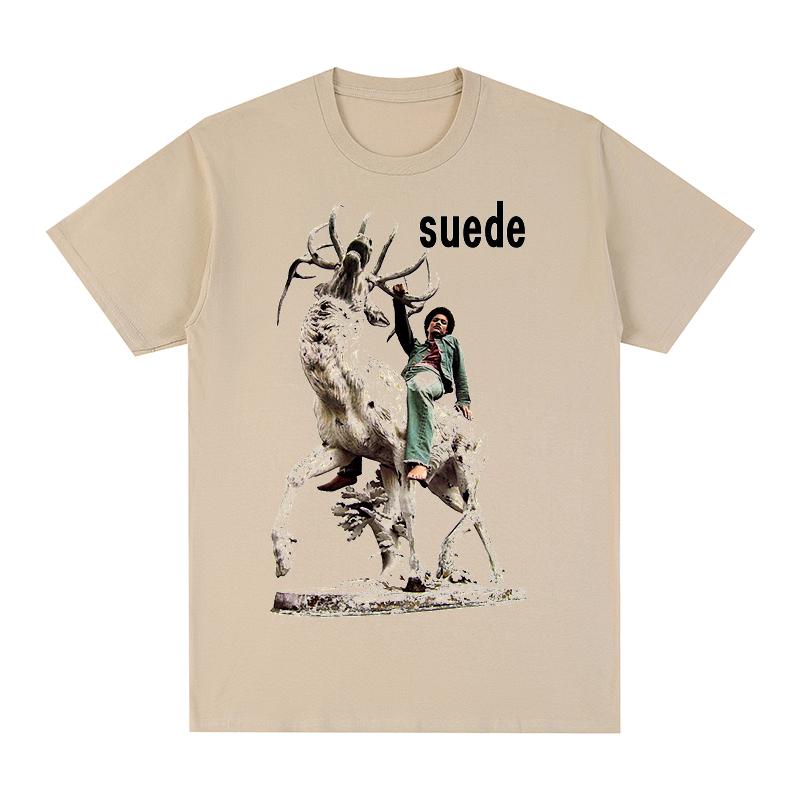 Suede Band Vintage 90S T-shirt Cotton Men T Shirt New TEE TSHIRT Womens Tops Unisex