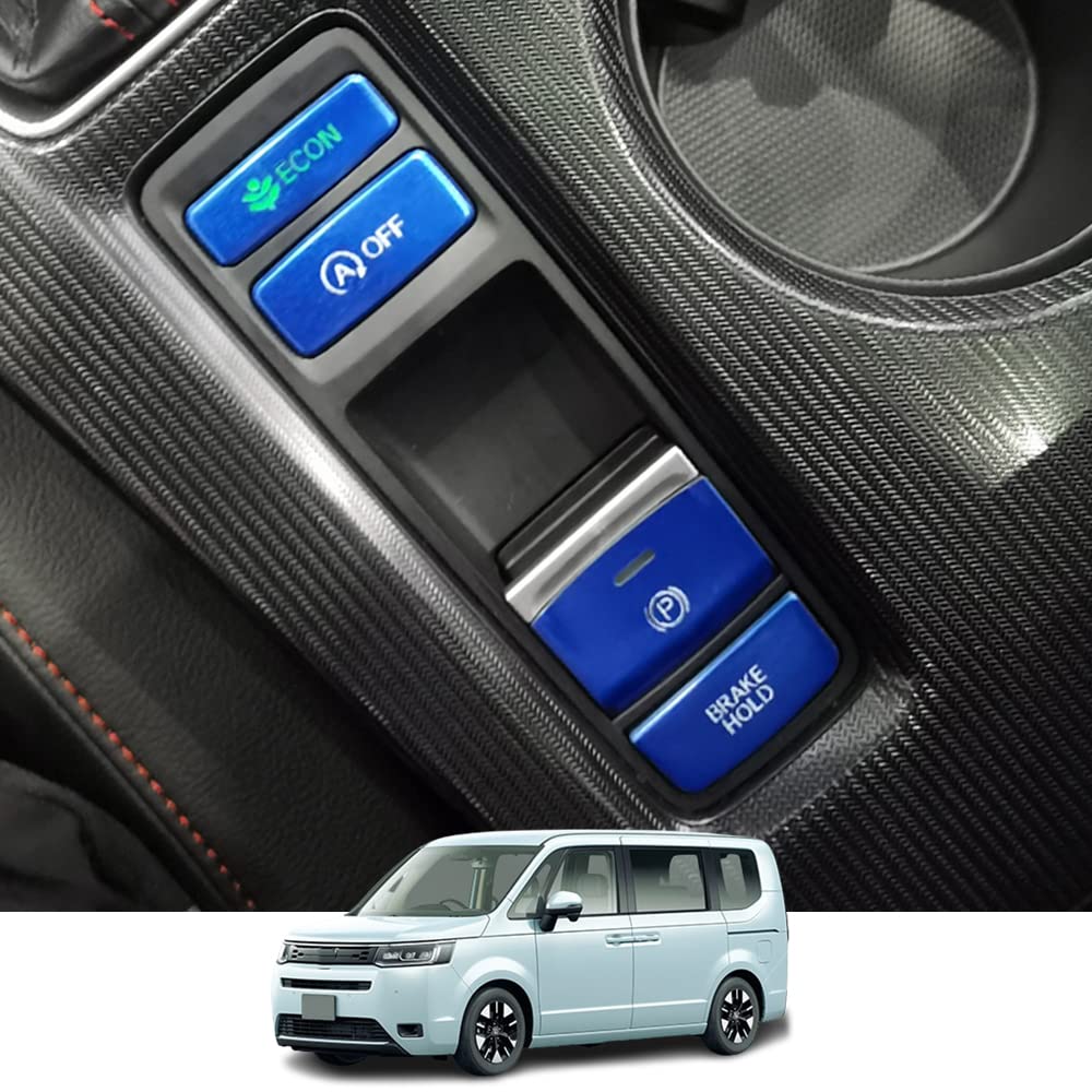 

Kakash Honda Aluminum Alloy Electronic Handbrake Button Cover Trim (BRAKE HOLD) Interior Custom Parts синий
