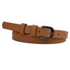 Womens Trendy Cowhide Belt With Alloy Buckle For Daily Office And Outfits Casual