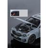 1/32 Scale BMW 320i THE 3 2023 Alloy Car Model Diecast Metal Toy Vehicles Model Simulation Sound and Light Collection Boy Kid Toy Gift