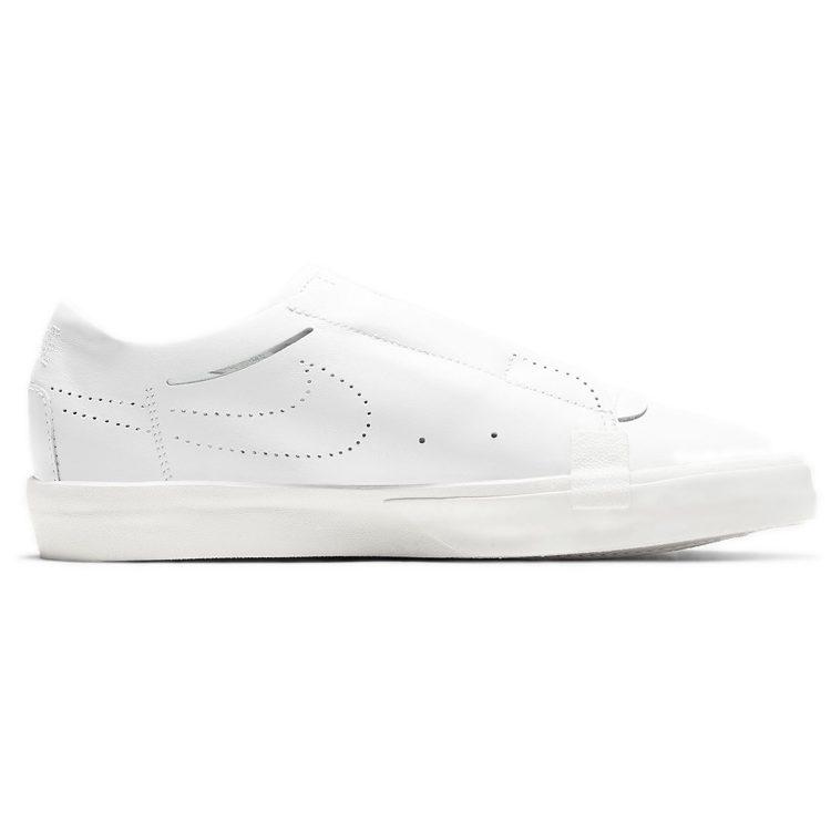 Nike Blazer Low Kickdown Triple White Women's CJ1651-100