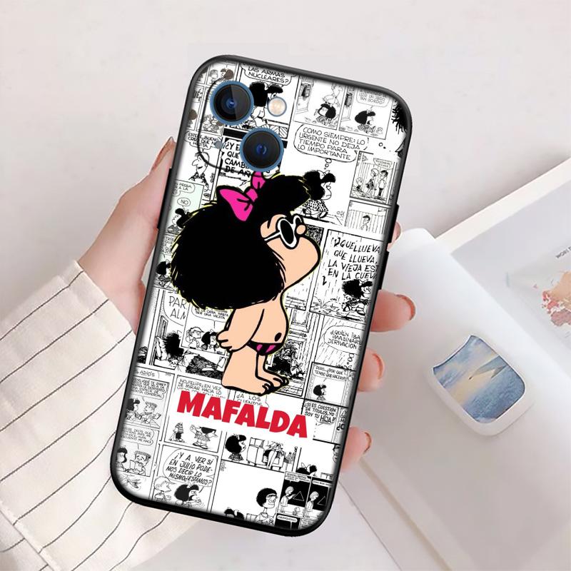 M-Mafalda Phone Case for Samsung Galaxy S20 S21 S22 Ultra FE + Plus A21S A22 A24 A25 A26 A30 A30S A31