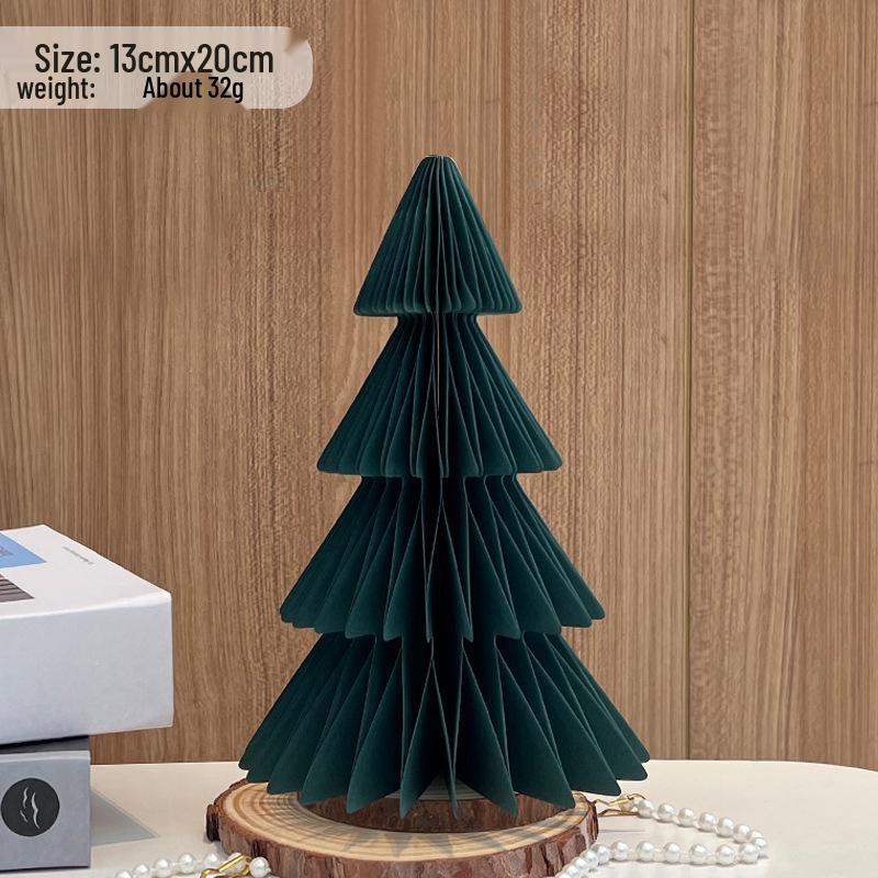 Origami Weihnachtsbaumschmuck: Kreativer Waben-Faltanhänger für Fenster und Geschenkszenen