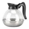 Stainless Steel Tea Pot Black Handle Tea Kettle Reusable Coffee Kettle  Coffee Making