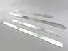 BRIGHTZ NV100 Clipper Rio DR17W Super Mirror Finish Stainless Steel Plated Side Door Molding 8PC DR17 DR R17 17 NV100 NV 100 V100 Clipper Rio Clipper