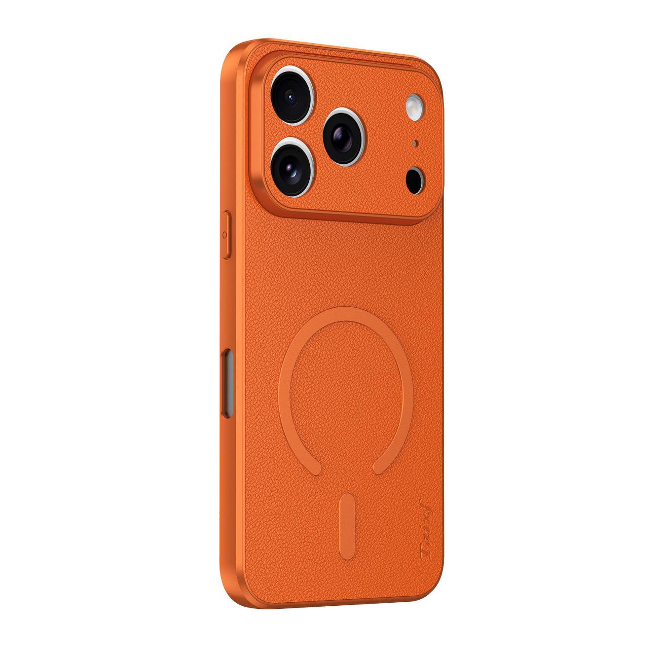 Apple iPhone 17 Pro Max Goatskin Magnetic Adsorption Case iPhone 17