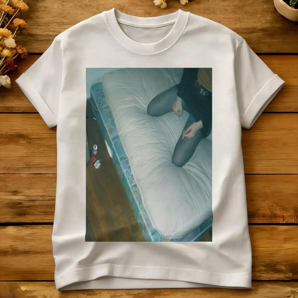 Unisex Crystal Castles Retro TShirts 100 Cotton Clothing Summer Classic Short Sleeve TShirt O Neck Trendy Cool Casual Tshirt