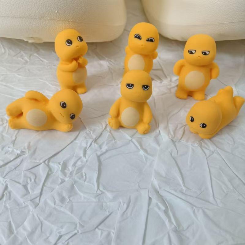 1 Sada Přívěsků na Boty ze Série Kapybara pro Dřeváky, Bublinkové Pantofle, Sandály, PVC Ozdoby na Boty, Sponové Doplňky