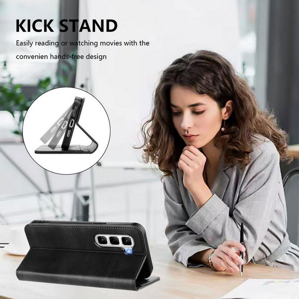 Luxury Case For Infinix Hot 50 60 Pro Plus 5G 4G RFID Leather Flip Book Cover For Infinix Hot 40 Pro 50i 30i 10T 10S 60i Funda