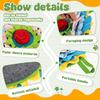 Small Pet Snuffle Mat Rabbit Foraging Mat Hamster Scent Training Blanket Toy Slow Feeder for Dogs &Rabbits