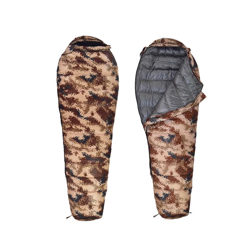 Mummy Down Sleeping Bag for Outdoor Winter Camping