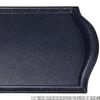 Made In Black Wave Black Light S X X J-kitchens Placemat, Japan, Lacquer, Heat-Resistant, 5-Shaku Rim, Pearl, (46cm 32.2cm 3cm)