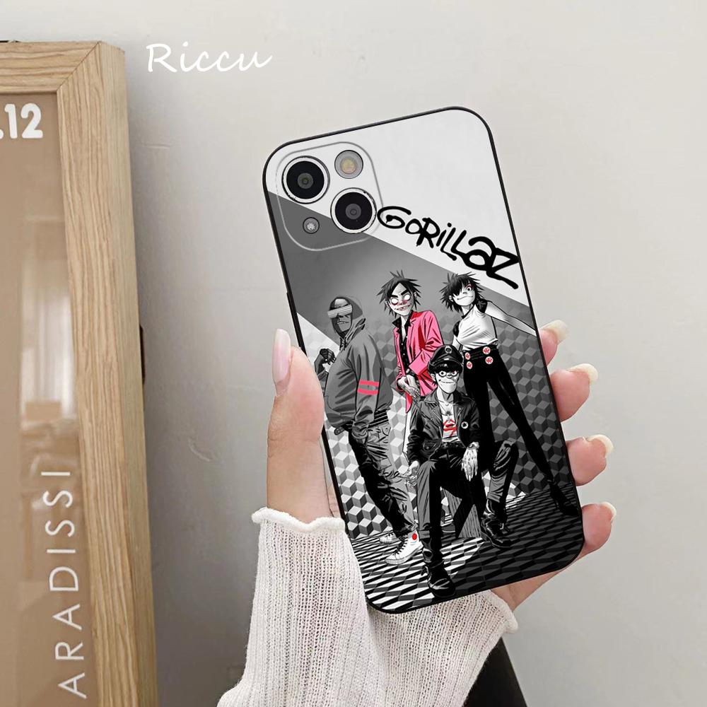 Gorillaz The Now Now Animal Phone Case For IPhone 17 air 17pro 16pro 15pro 14promax 12 Pro 15Plus 13promax Covers Silicone cases