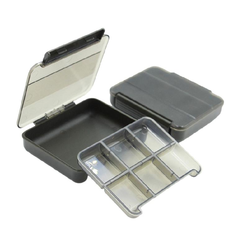 Tackle Box Multi Compartment Fishing Tackle Storage Box Transparent Lid Case Fishing Baits Hook Storage Container Case