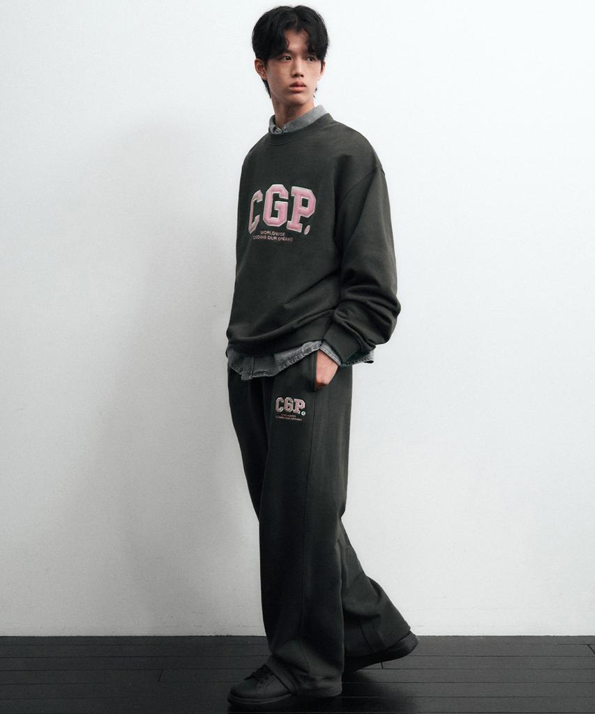 CGP Cgp Arch Logo Training Pants_Charcoal