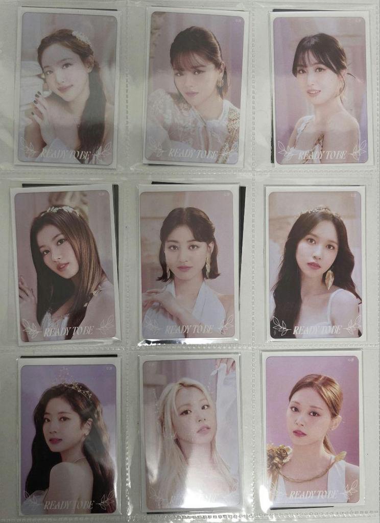 [USED] Twice trading cards