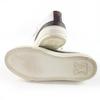 Great LOUIS VUITTON Low Cut Sneakers Monogram Lace-up White Leather Women 36 Used