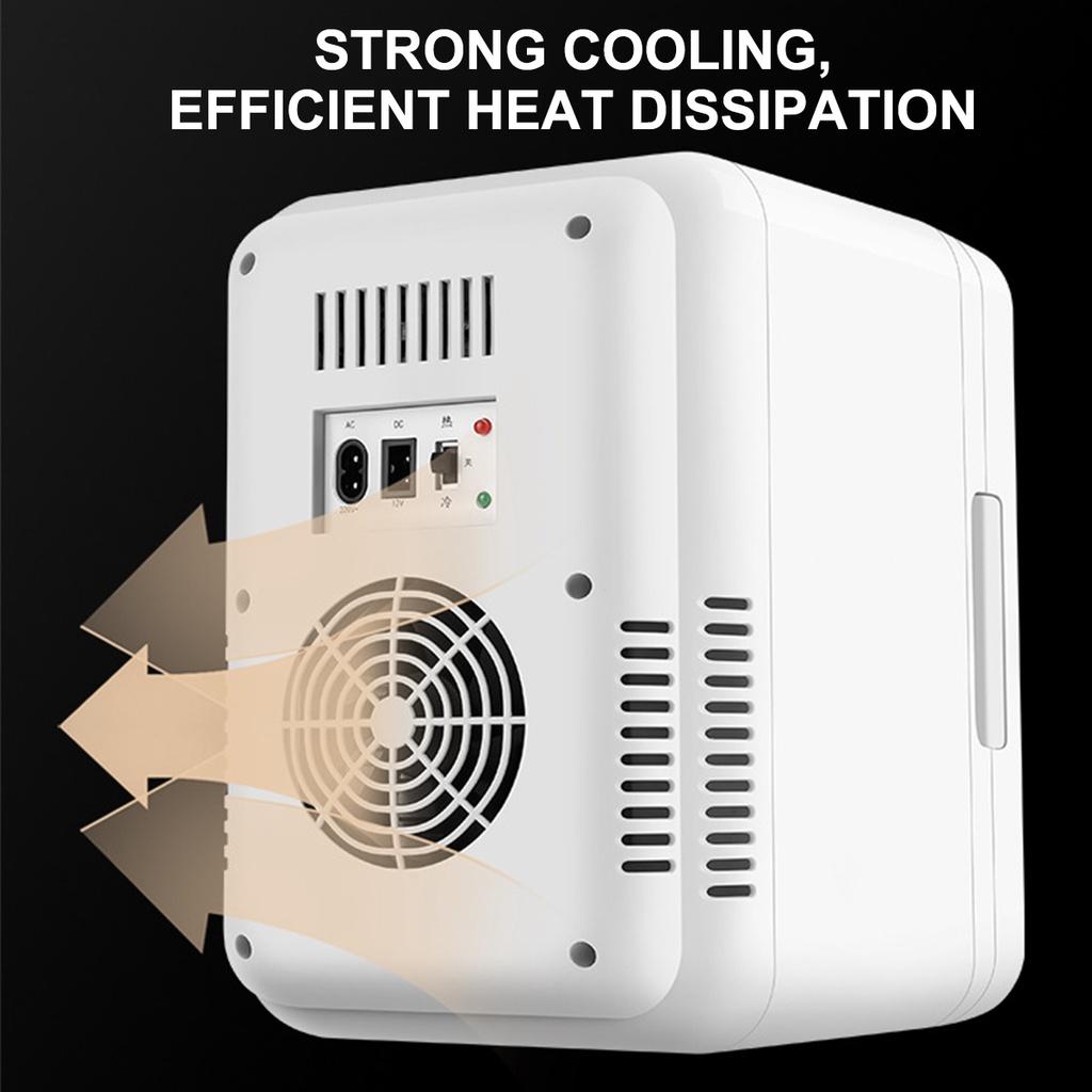 Lodówka Samochodowa 12V 8L Zamrażanie Ogrzewanie Lodówka Kompresor do Samochodu Dom Piknik Chłodzenie Ogrzewanie -22~65 Stopni