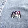K-POP Demon Hunter Girl Group Cartoon Metal Brooch - Creative Bag & Clothing Accessory