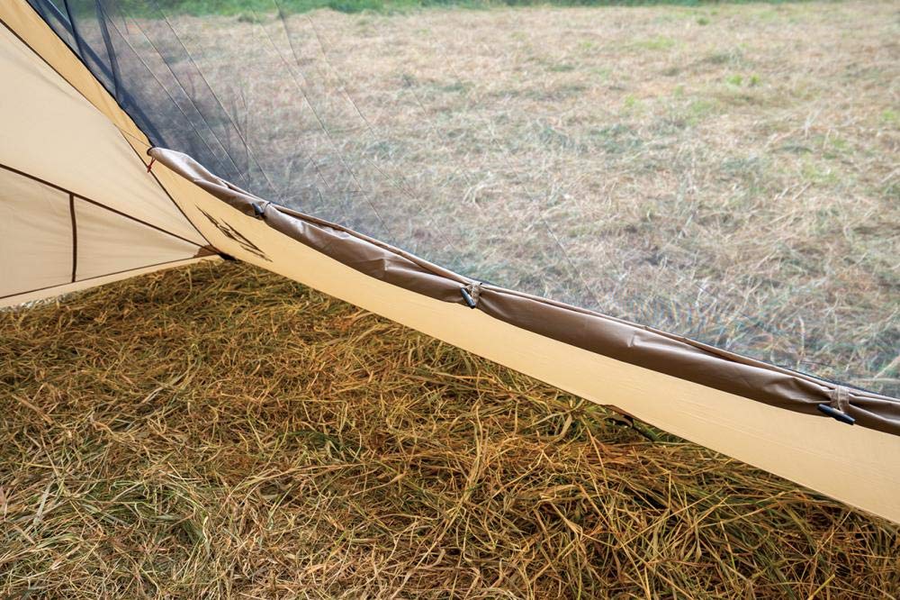 Ogawa Outdoor Camping Tarp Car Side Living Sand Beige 2326 DX-2