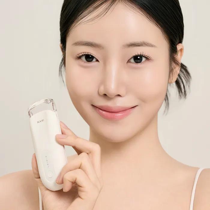 Heating Eyelash Curler Rechargeable Portable Heated Eyelash Iron Curler WHITE