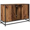 Bathroom Cabinet with Door Reclaimed Wood Look 90 x 33 x 60 cm Particleboard