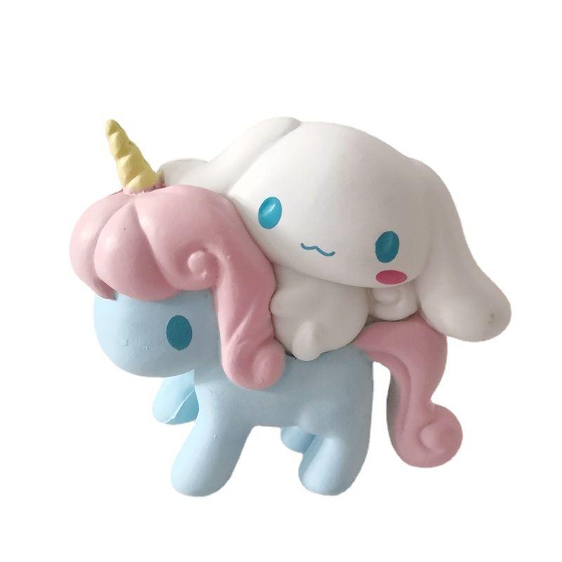 Sanrio Melody Cake Decorating Toy High-quality Pvc Plastic Figures