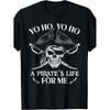 Pirate Life T-Shirt with Pirate Skull And Crossbones Design