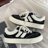 Fashion Spring Autumn Women Casual Canvas Breathable Platform Vulcanized Shoes Female Chunky Flat Sport Jogging Sneakers Tennis Trainers