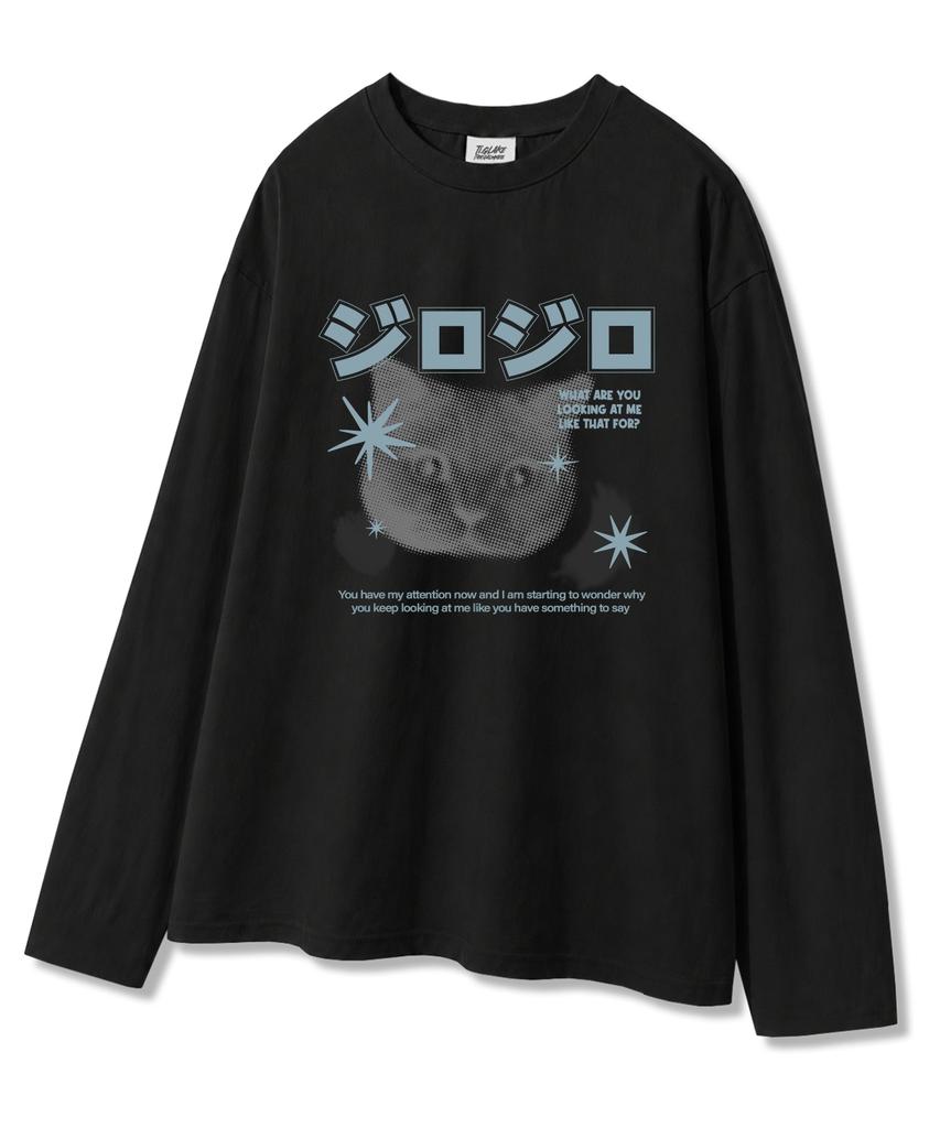 TI.GLAKE Whatwalyou Oversized Long Sleeve T-Shirt 3 Colors [Ribbed Cuffs Additional Option]
