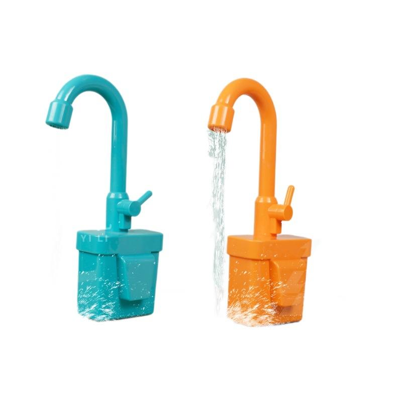 1Pcs Pretend Play Kitchen Faucet Replacement Toy Sink Faucet Play Kitchen Accessories For Kids Boys Girls Kitchen Sink Toy