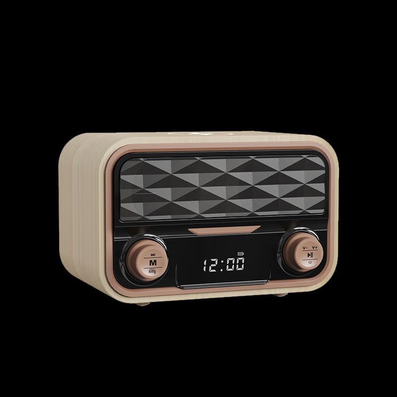 

Jiguang Retro Radio Clock Speaker