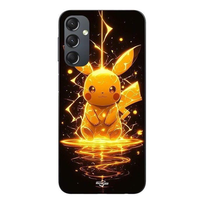 Coque Pour Samsung galaxy A24 Pikachu Eclair Maniacase