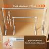 Eary Metal Pet Hanger Stable Dog Clothes Rack Stand Storage Coat Rack Hanger Width Adjustable Phone Tablet Holder for 4-12.9"