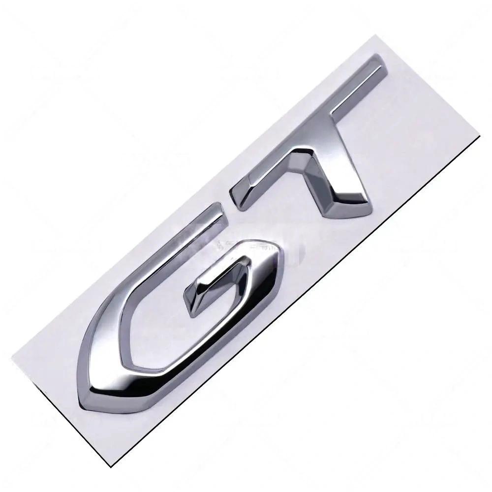 3D Metall GT Abzeichen Aufkleber Seitenkotflügel Kofferraum Heck Emblem Aufkleber