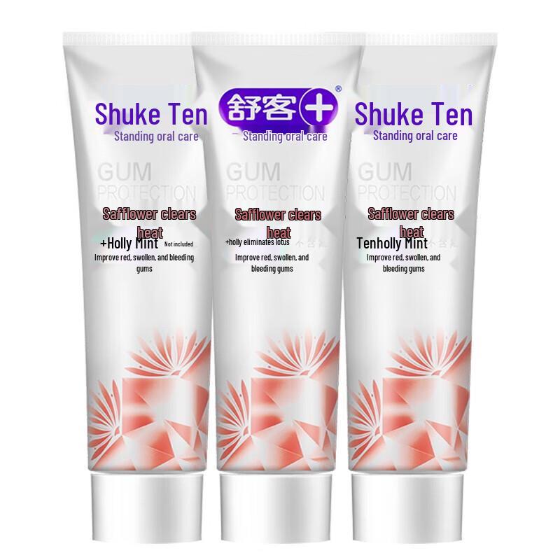 Shuke Safflower Soothing Toothpaste (3 x 120g)