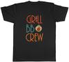 Barbecue Unisexs TShirt Grill BBQ Crew Funny Meat Unisex Tee Gift