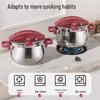 COOKER KING Linglong 304 Stainless Steel Pressure Cooker