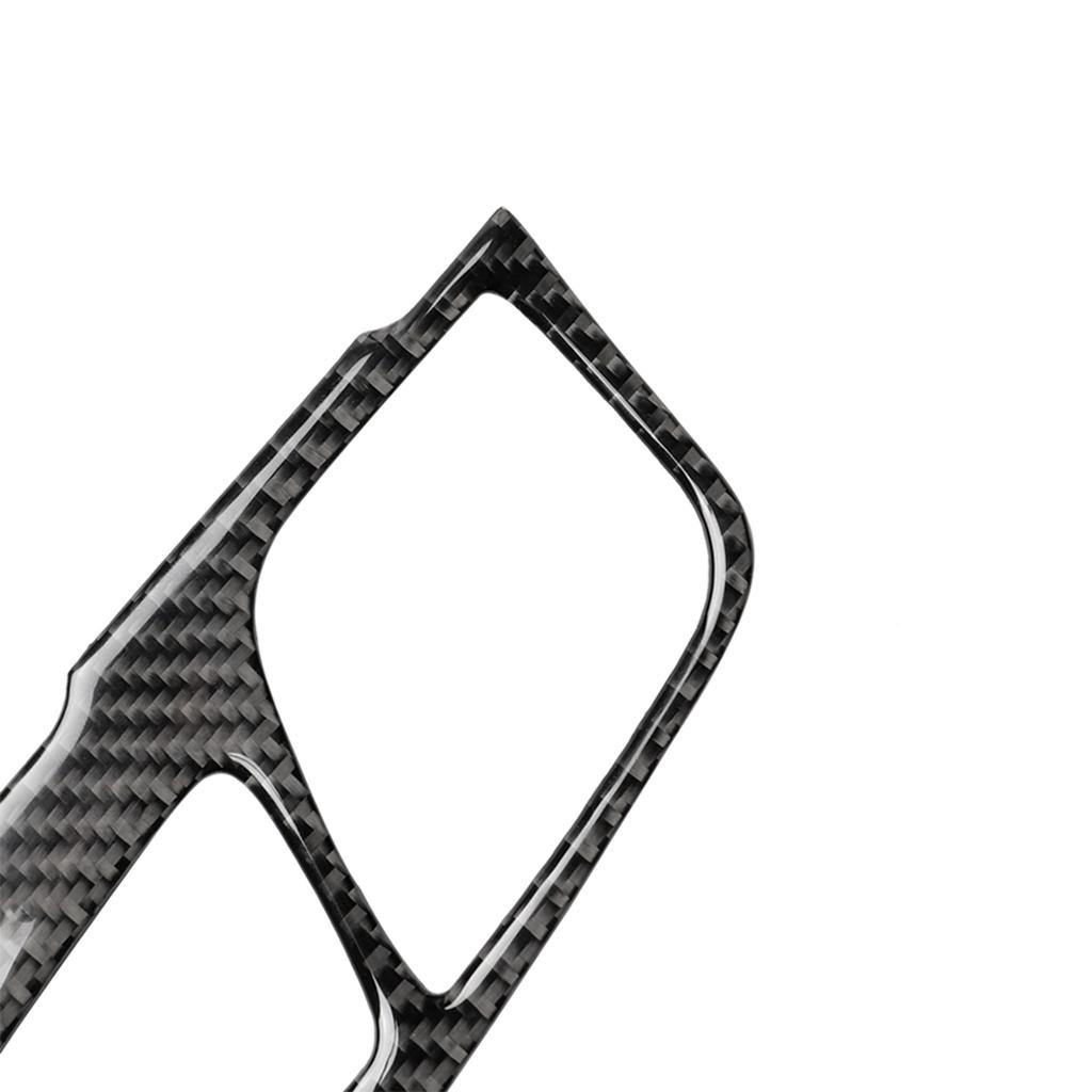 For BMW 5 Series G30 2018-2022 Accessories Carbon Fiber Interior Car Central Control Gear Shift Panel Trim Cover Decor Stickers