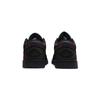 Jordan Air Jordan 1 Vintage Basketball Shoes Men's Low top Black/Red 553558-093(Team766-)