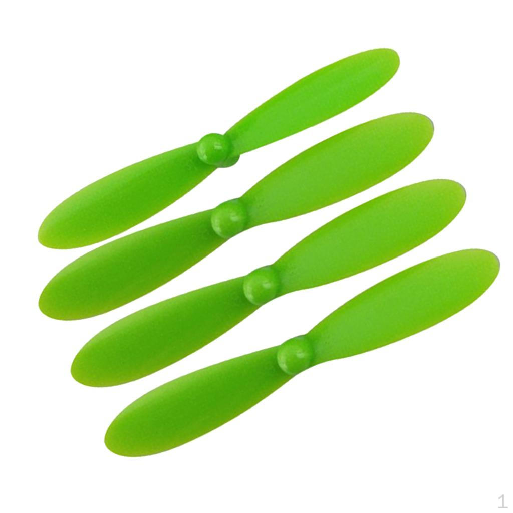 Propeller Accessories for H1077C+ H107D+ H107C PLUS H107, Pack of 4, 6 Colors to Select