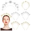 Princess Star Hair Hoop Metal Baroque Hairbands Temperament Halo Crown  Wedding