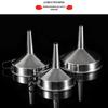 ZISIZ 15cm Stainless Steel Funnel with Filter