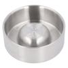 304 Metal Material Dog Bowl Large Capacity Anti-Slip Bottom Slow Feeder Bowl Double Layer Round Shape Anti-Slip Pet Bowl